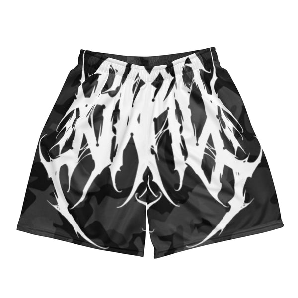 Temper Mesh Shorts (Black Camo) - Fake Nerd