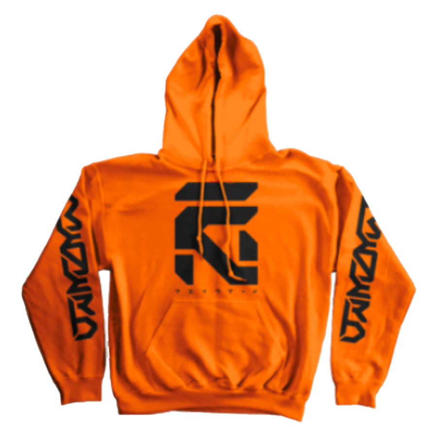 Stunt Hoodie - Neon Orange